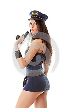 police girl