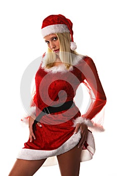 santa claus woman