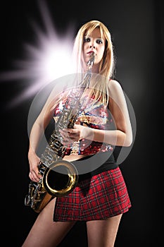 saxy girl