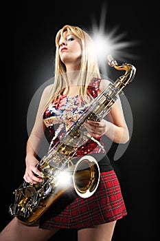 saxy girl