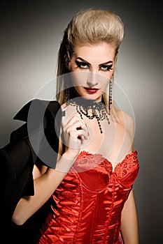 vamp woman photo