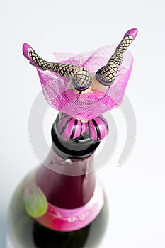 wine bottle stopper photo