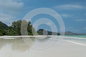Seychelles. Beautiful Anse Volbert Beach