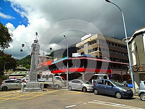 Seychelles, city of Victoria, the Victoria Clock Tower