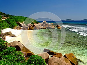 Seychelles, Indian Ocean, La Digue, Anse Fourmis beach