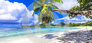 Seychely ostrov. pláže z 
