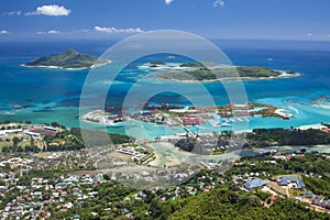 Seychelles - Mahe island - Eden island and Sainte Anne Marine Na photo