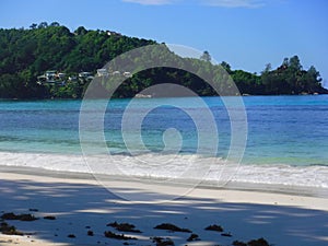 Seychelles, Mahe Island , Lazare Bay, Anse Gaulette beach