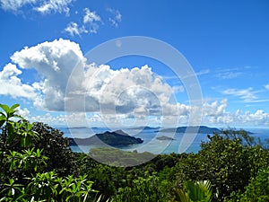 Seychelles, Praslin Island, Fond Ferdinand Trail
