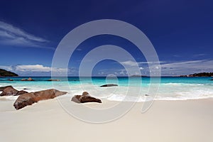 Seychelles seascape.