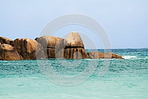 Seychelles seascape.