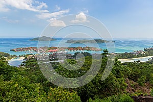 Seychelles, top view