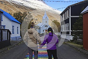 Seydisfjordur Church in Iceland