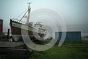 Seydisfjordur town in East Iceland