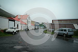 Seydisfjordur town in East Iceland