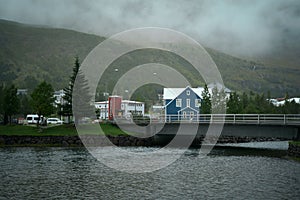 Seydisfjordur town in East Iceland