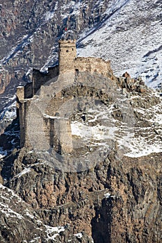 Seytan Castle in Ardahan, Turkey