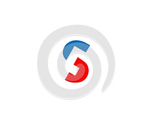 SF And FS Letter Logo And Icon Design