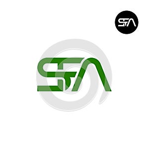 SFA Logo Letter Monogram Design