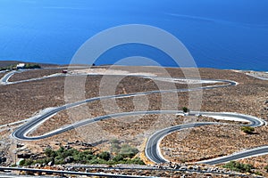 Sfakia area at Crete island in Greece