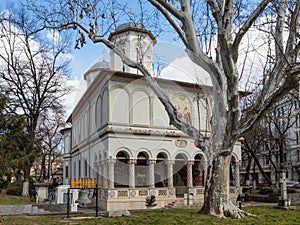 Sfantul Gheorghe church in Bucharest, Romania. Biserica Sfantul Gheorghe.