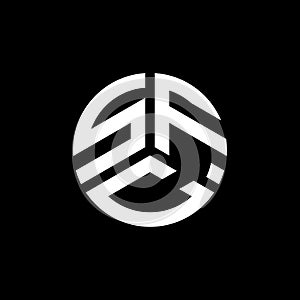 SFC letter logo design on black background. SFC creative initials letter logo concept. SFC letter design