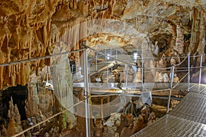 Sfendoni cave on Crete, Greece