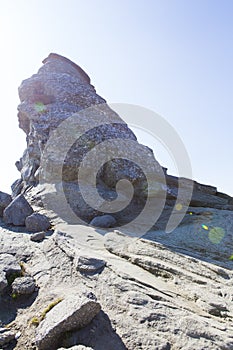 Visiting the Sphinx landmark