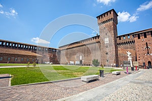 Sforza Castle Castello Sforzesco is a castle in Milan, Italy