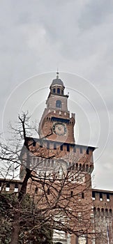 Sforza Castle, Castello Sforzesco, Milano, Italy photo