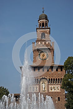 Sforza Castle, Milan, Italy