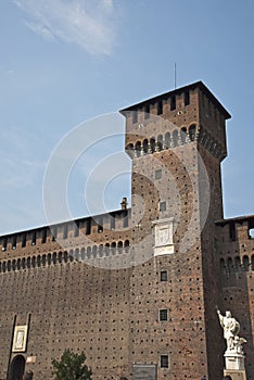 Sforza Castle, Milan, Italy