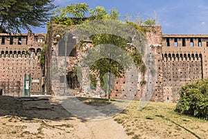 Sforza Castle in Milan, Italy