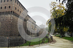 The Sforzas Castle Milan