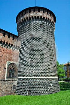 Sforzesco castle, Milan