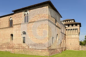 Sforzesco Castle south west tower, Pandino