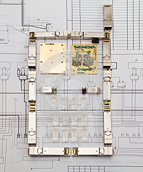 SFP network modules for network switch as shape of mobile phone