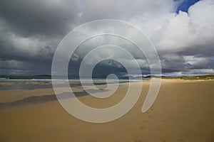 Sgarista beach before the storm, Isle of Harris, Scotland