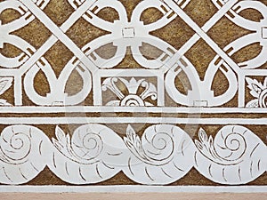Sgraffito - Renaissance decoration of plaster facade by scraping