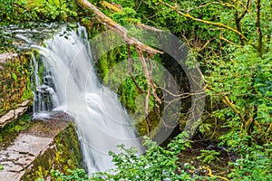 Sgwd Clun-Gwyn waterfall