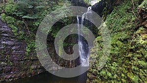 Sgwd Einion Gam waterfall South Wales