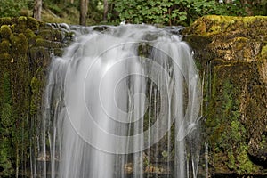 Sgwd yr Eira waterfall, Brecon Beacons National Park, Wales