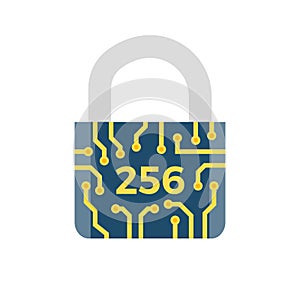 SHA 256 Related Vector Icon