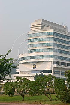 the Sha Tin racecourse at non race day in Hong Kong 15 Oct 2005