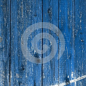 Shabby Blue Wood Wall Background Map Material Bg