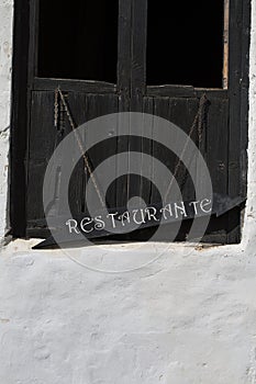 Shabby Chic Old Distressed Wooden Shutters