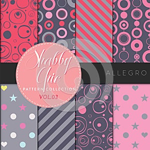 Shabby Chic Pattern Collection - Allegro photo