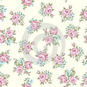 Shabby chic rose photo