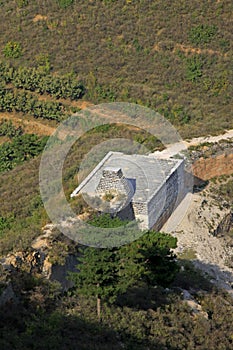 shabby Great Wall in China