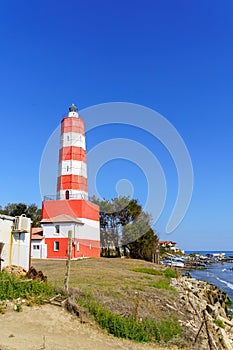 Shabla Lighthouse and the nearby shore